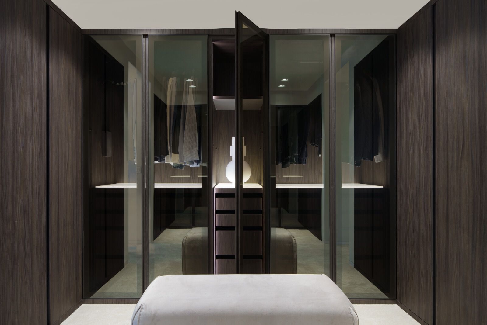 Модульная гардеробная со встроенным освещением Kolenik ARCH-00145420 - Вид №18