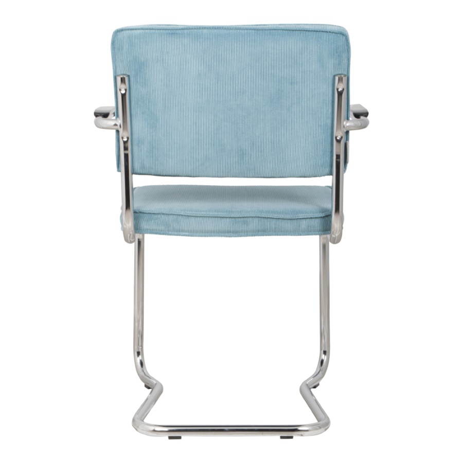 Кресло Ridge Kink Rib синее Zuiver 1200050 - Вид №4