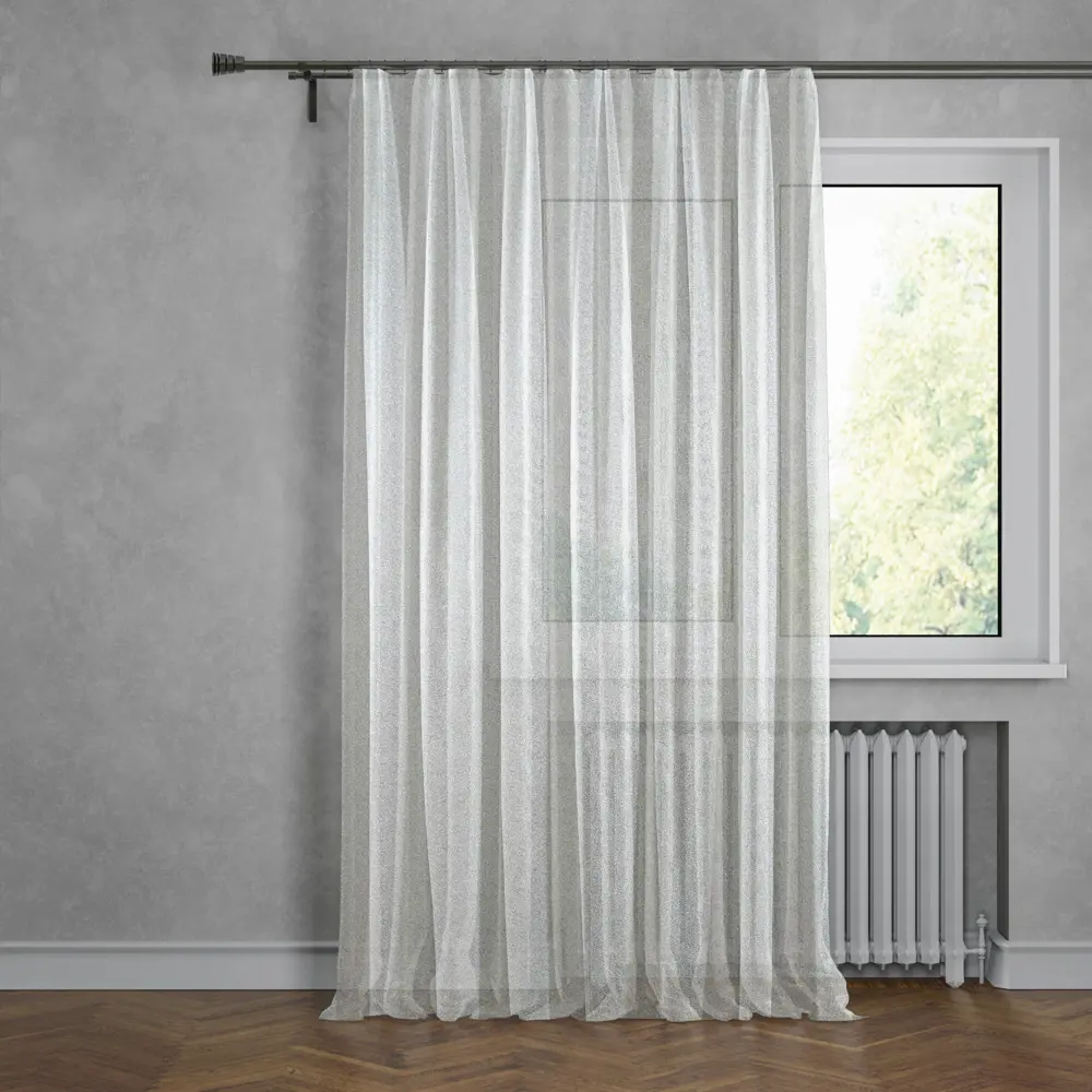 Тюль на ленте Inspire Avila 300x280 см цвет белый 89343200 STLM-2138806 