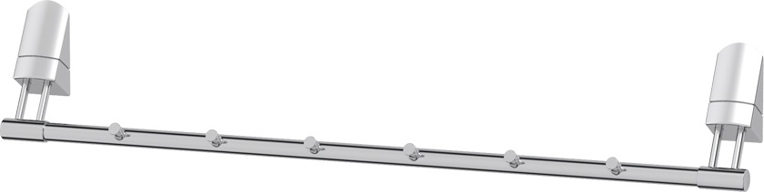 APO 018 Штанга с 6-ю крючками 75 cm VITRA Apollon