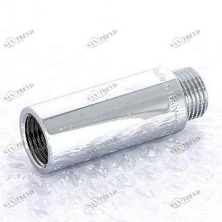Удлинитель НР-ВР хромированный 50х1/2"  TIEMME 1500052