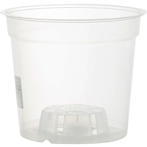 Горшок цветочный для орхидей Газонcity ø15 h13.2 см v1.4 л пластик прозрачный