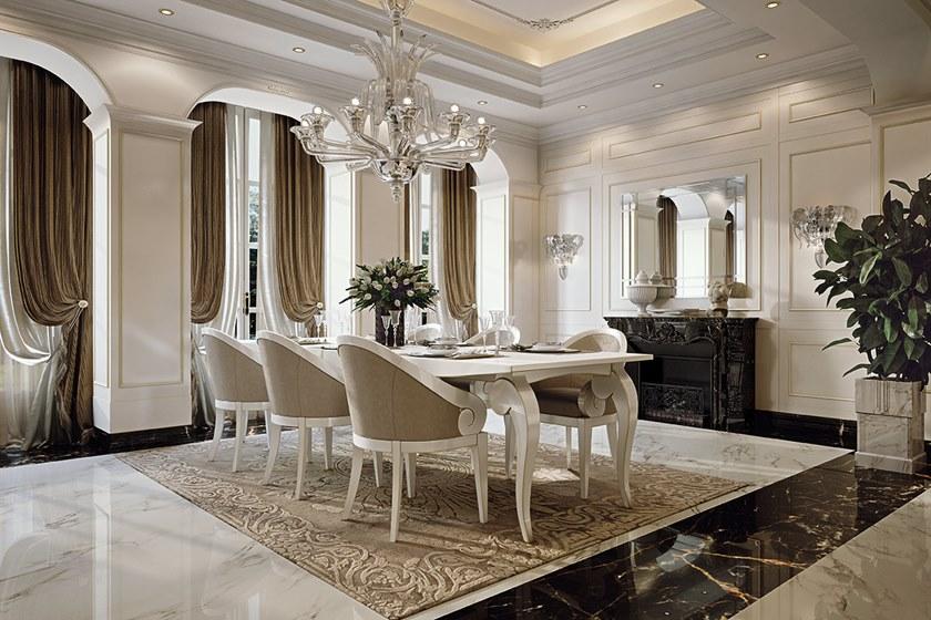 Martini Interiors Раздвижной обеденный стол из лакированного массива дерева sun-id-1376791 - Вид №3