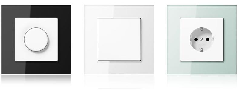 JUNG Гражданская серия в стекле Ls plus sun-id-1371255 - Вид №3