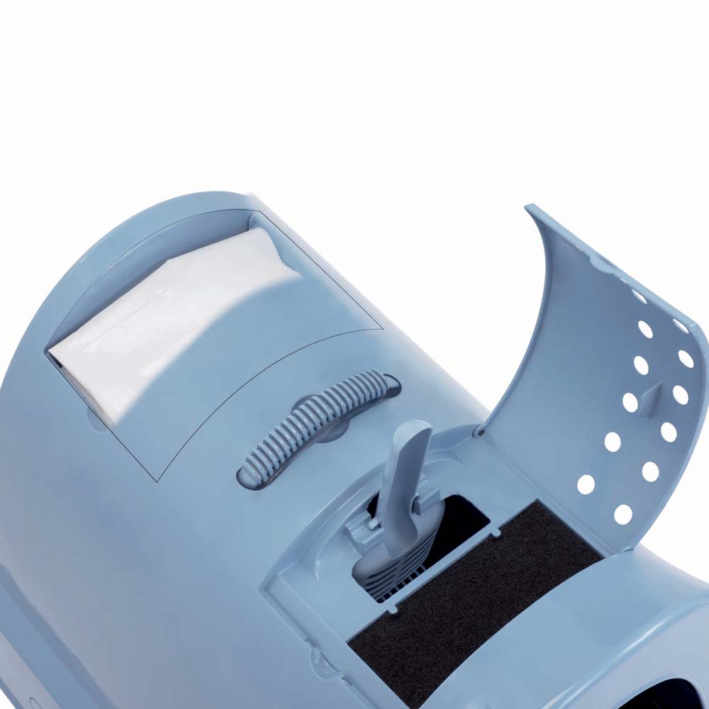 ПР0043984 Туалет для кошек Zuma закрытый, пепельно-синий 40х56х42,5см IMAC  - Вид №2