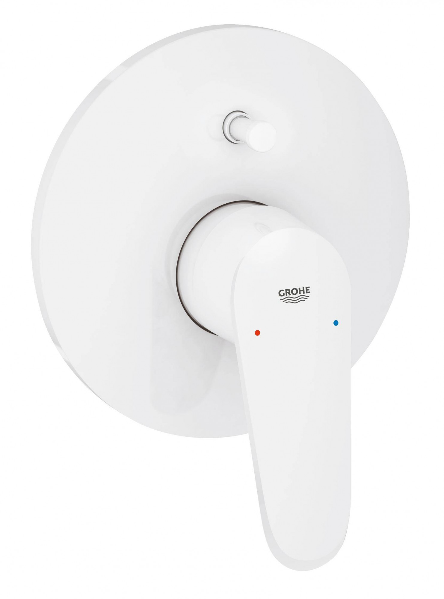 Внешняя часть смесителя для ванны GROHE Eurodisc Cosmopolitan, белая луна (19548LS2)