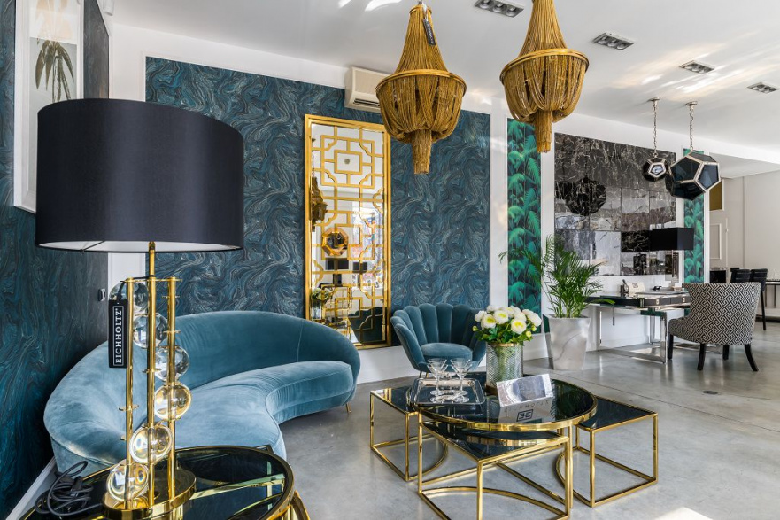 Люстра Martinez L от Eichholtz латунь 109664 EICHHOLTZ ДИЗАЙНЕРСКИЕ, EICHHOLTZ 061536 Латунь  - Вид №3