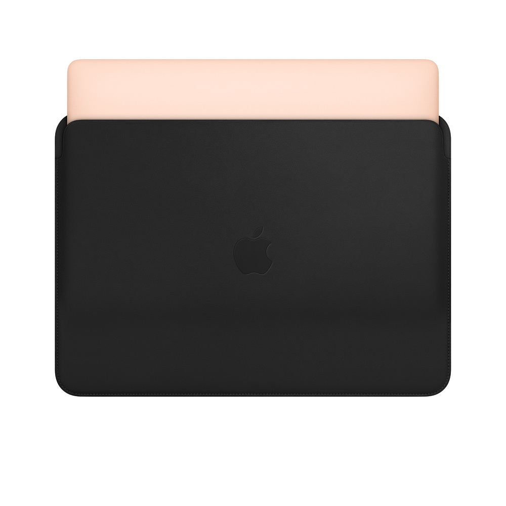 MTEH2ZM/A Leather sleeve for 13-inch macbook pro – black Apple Santreyd  - Вид №2