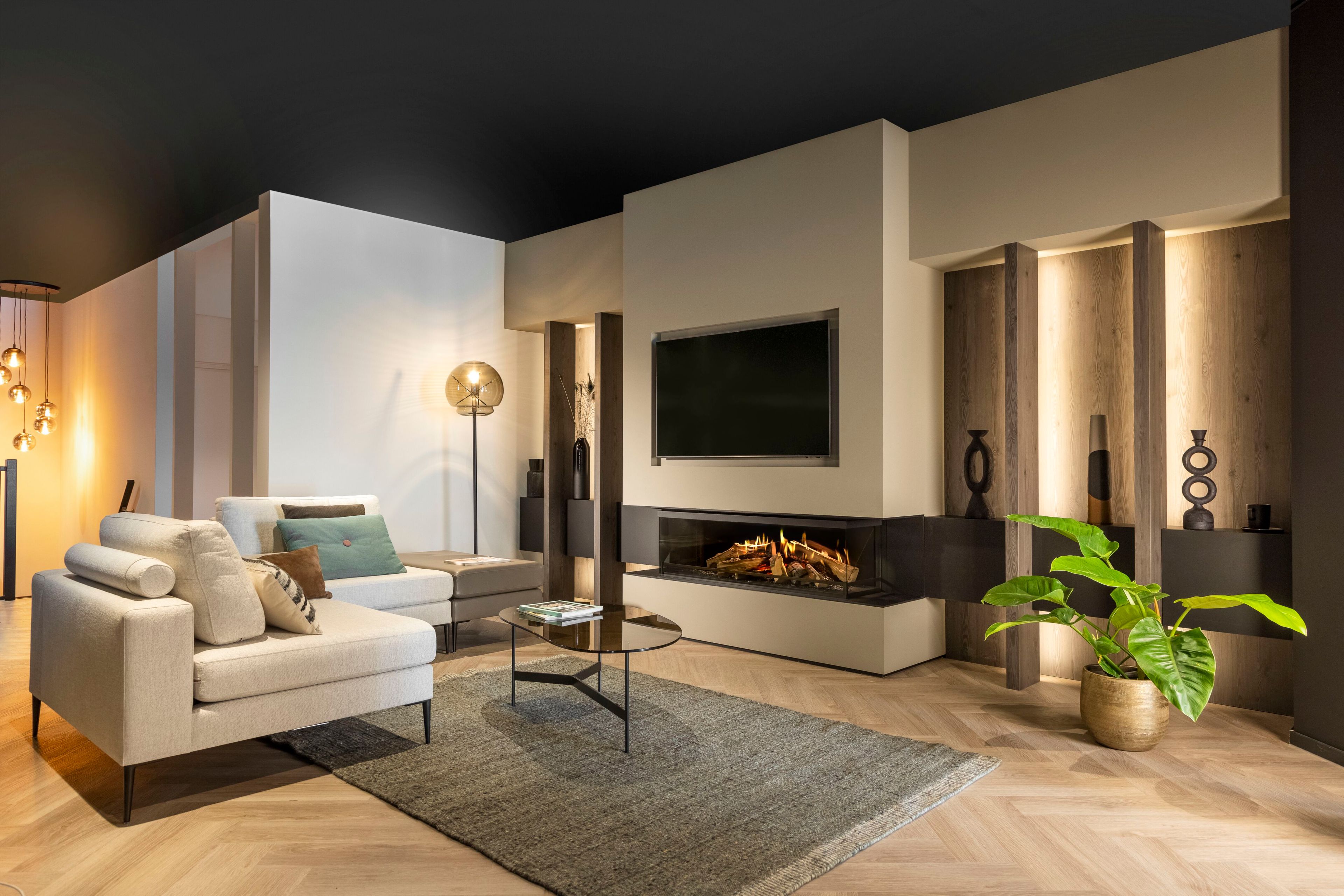 Голографический камин KALFIRE E-ONE 130S ARCH-00139781