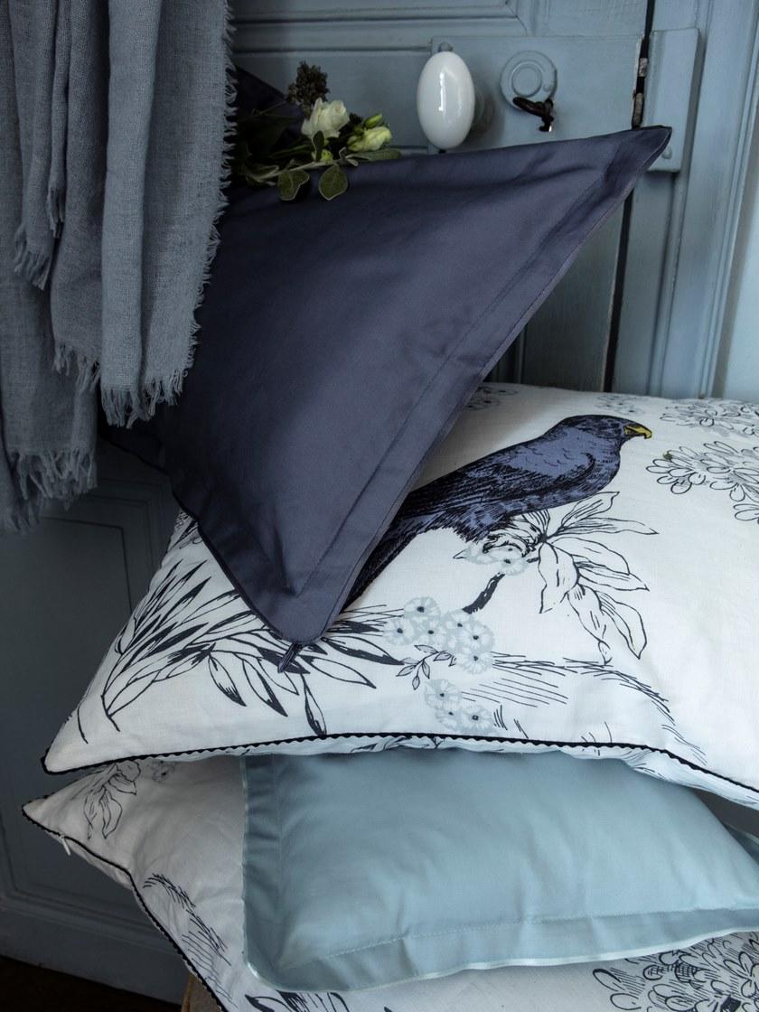 Alexandre Turpault Набивная льняная наволочка с цветочными мотивами sun-id-1479580 - Вид №4