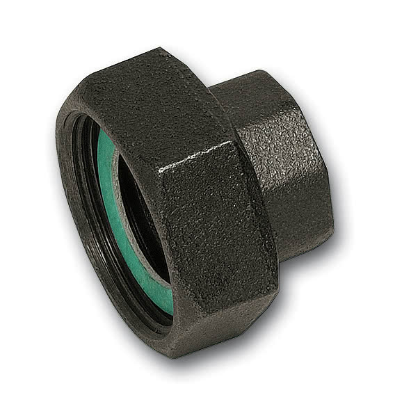 39101112S SANHA 910SW резьб. соед. для насосов ВР с уплотнением, сталь 1x11/2 мм  - Вид №1