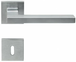 LINEA CALI' Ручка из хромированной латуни на розетке с замком Sintesi