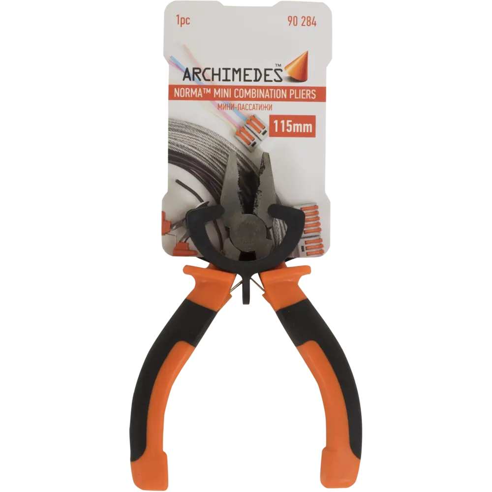 Пассатижи Archimedes из полированной стали (CS) комбинированные 115 мм STLM-2195223 - Вид №2