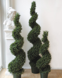 5682 883 a3 Спираль искусственного розмарина, в горшке, 180 см, зеленая H-andreas