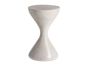 Высокий круглый стол из натурального камня