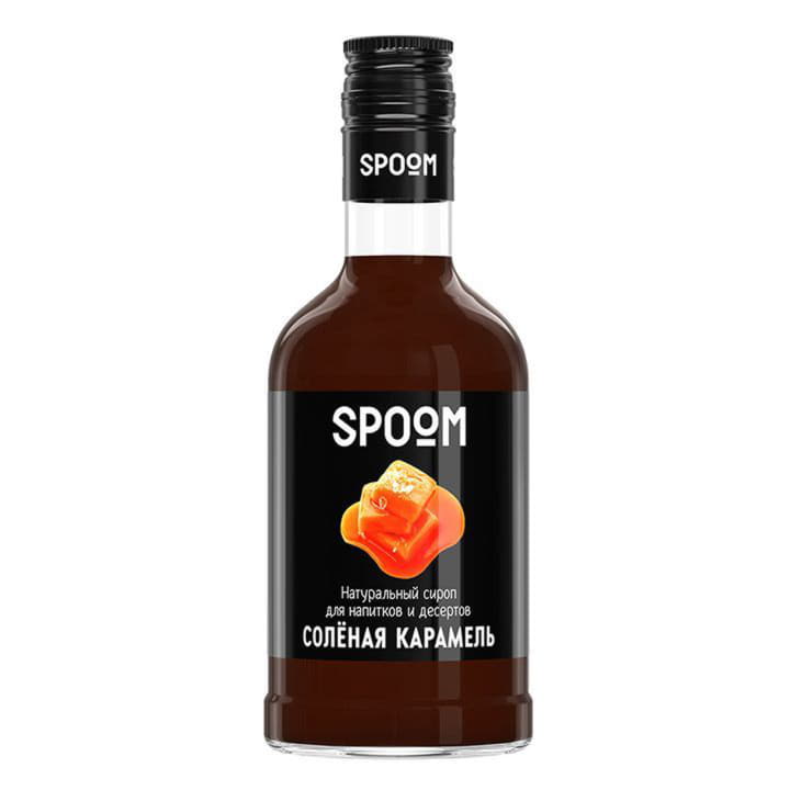 Сироп Spoom Солёная карамель 0,25 л Santreyd 9720