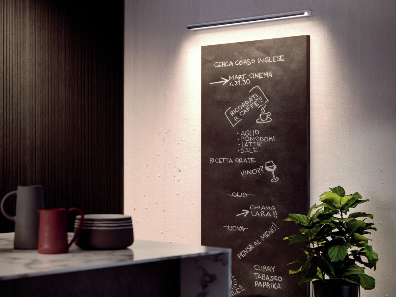 Алюминиевый светодиодный настенный светильник Linea Light Group Хафпайп ARCH-00050469