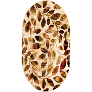 Ковер полипропилен Fortune L007O 150x230 см цвет коричневый