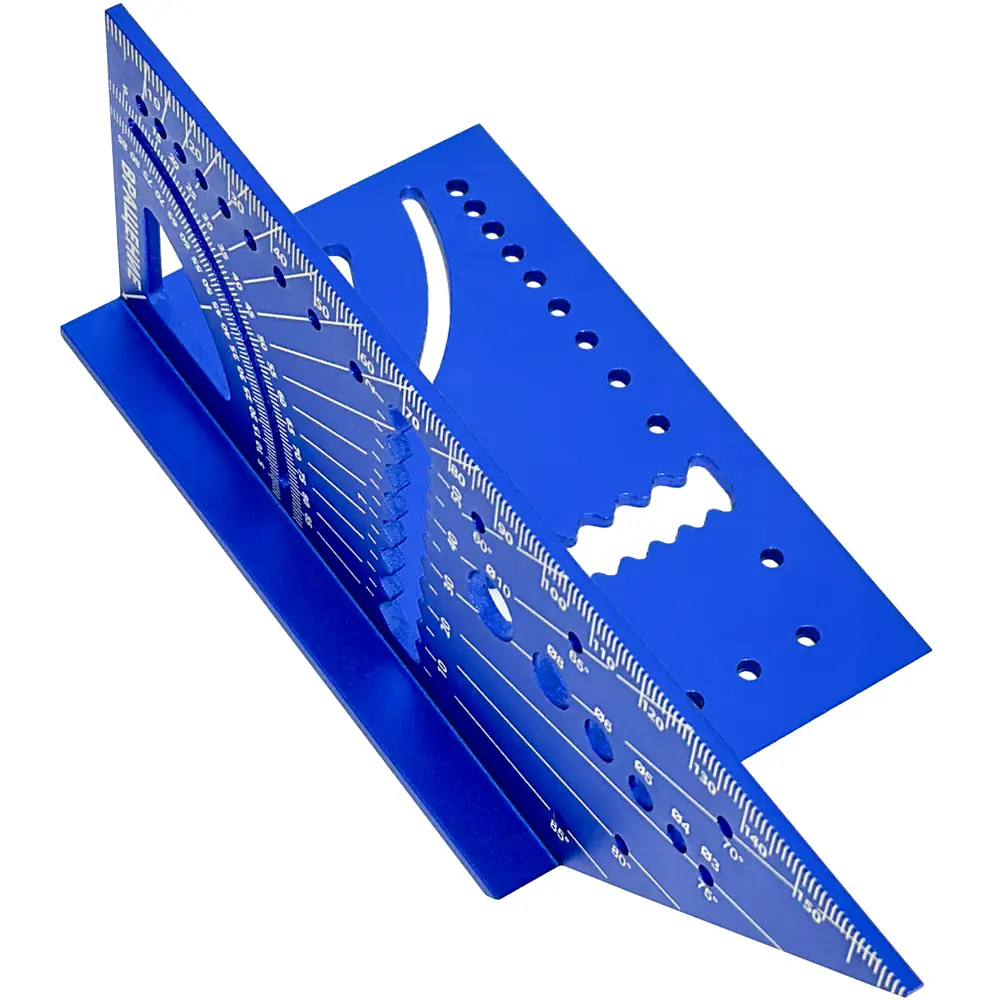 Угольник разметочный Vertextools с транспортиром и рейсмусом 89337593 STLM-0844165 - Вид №3