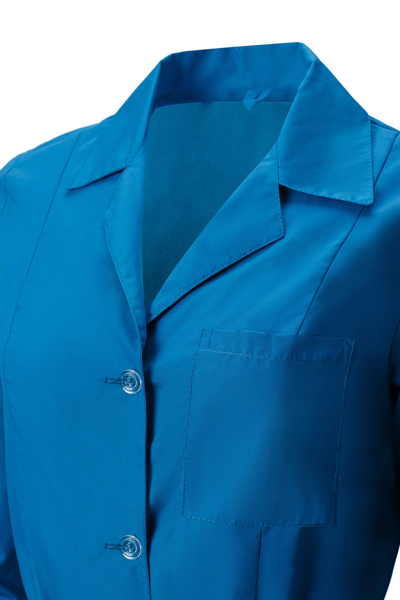 63258 Халат "Золушка" бирюза  Одежда для обслуживающего персонала  размер 44/170-176 Спецодежда  - Вид №2