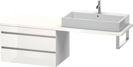 DS533903131 DuraStyle Шкафчик для консоли Сосна серебристая, декор Duravit - Вид №2