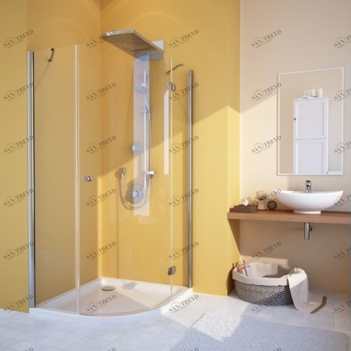 Душевая кабина 80x80 GK-101 GUTEWETTER LUX MELIORI 80X80GK101