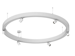 Экструдированный алюминиевый светодиодный подвесной светильник с регулируемой яркостью