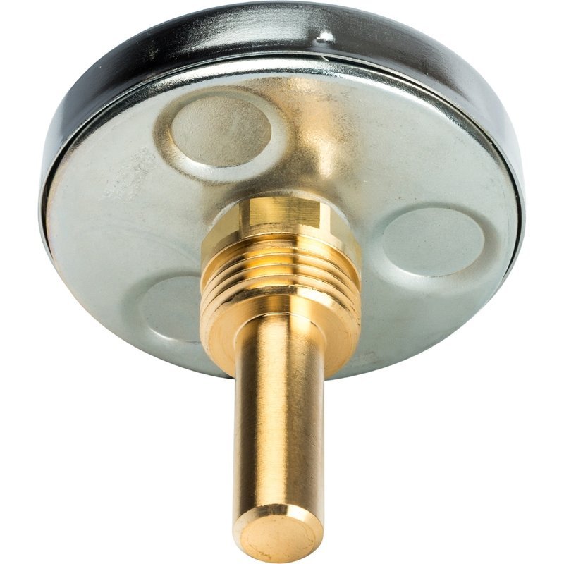 Термометр биметаллический 63 мм 120° STOUT с погружной гильзой 50 мм SIM0001635015 - Вид №2