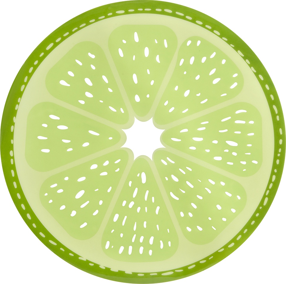 10623331 Harman Салфетка подстановочная круглая 38см, лайм ПВХ 