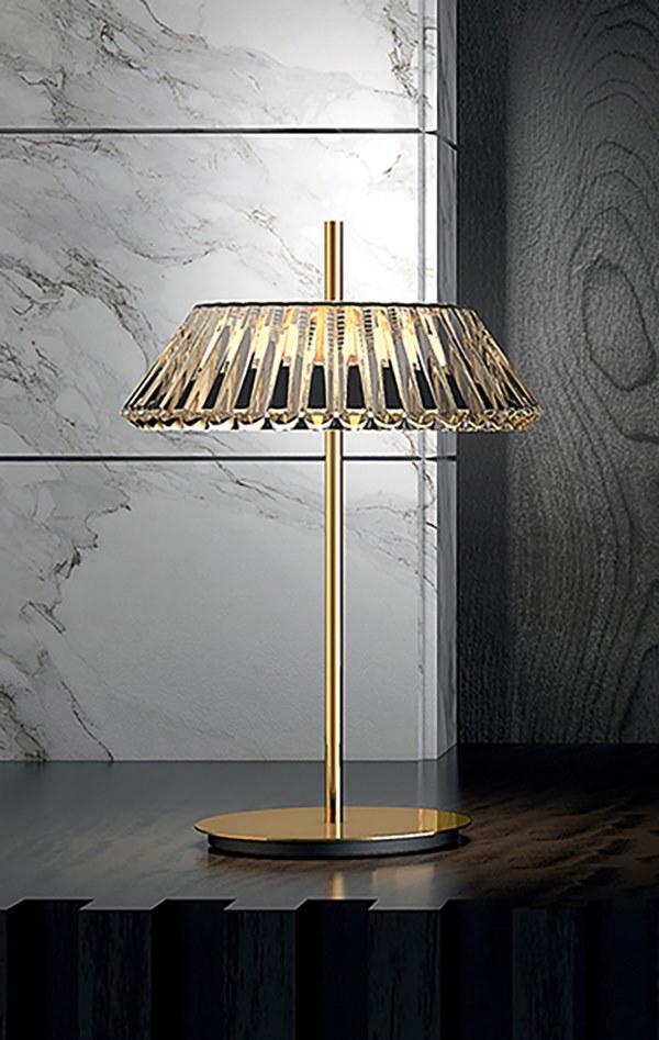 NEXO LUCE Светодиодная настольная лампа из стали Oxen table lamp 7006d2 - Вид №1