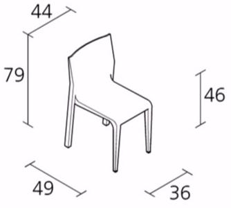 Alias Штабелируемый деревянный стул Laleggera sun-id-1393549 - Вид №10