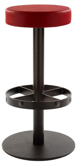 Vela Arredamenti Барный стул высокий с подставкой для ног Borg sun-id-1462452 - Вид №2