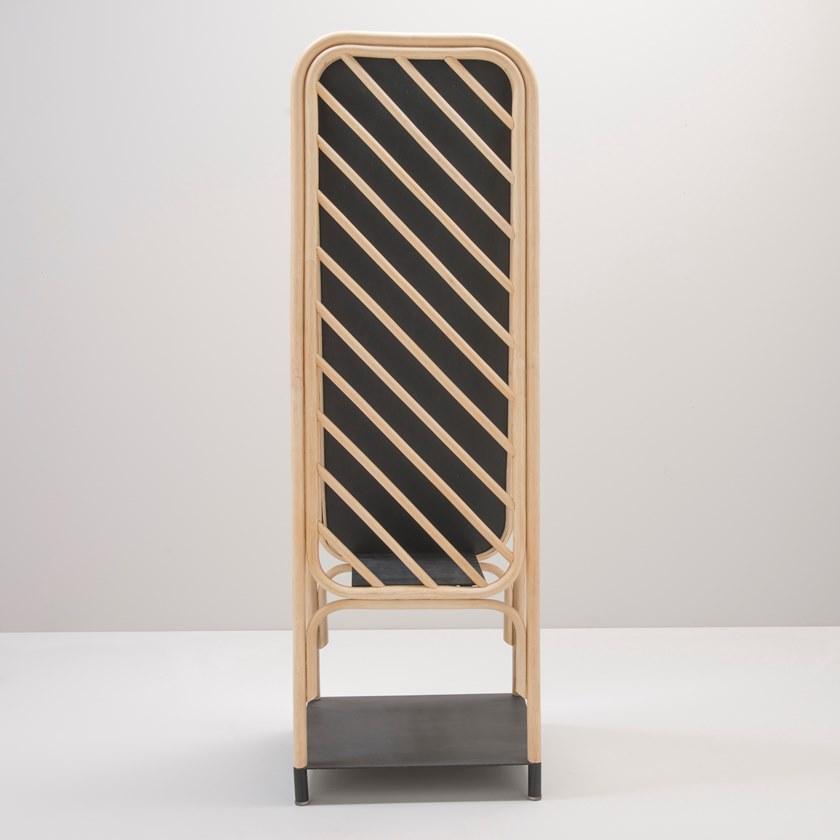 Orchid Edition Напольное зеркало из ротанга с полкой Panô sun-id-1403294 - Вид №3