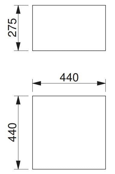 Квадратный пуф из пены QM Quinze & Milan Primary ARCH-00139419 - Вид №2