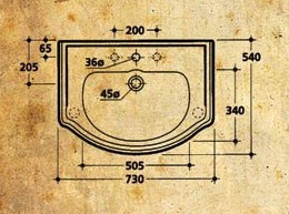ML.BLL-25.073.Bi Подвесная раковина настенная круглая Migliore  белая  - Вид №10