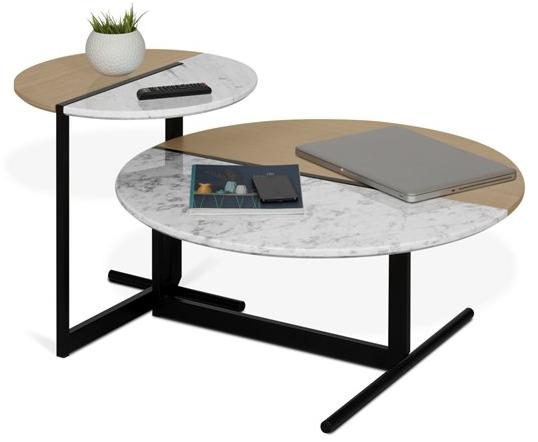 TemaHome Круглый журнальный столик из мрамора  9003.628948  - Вид №7