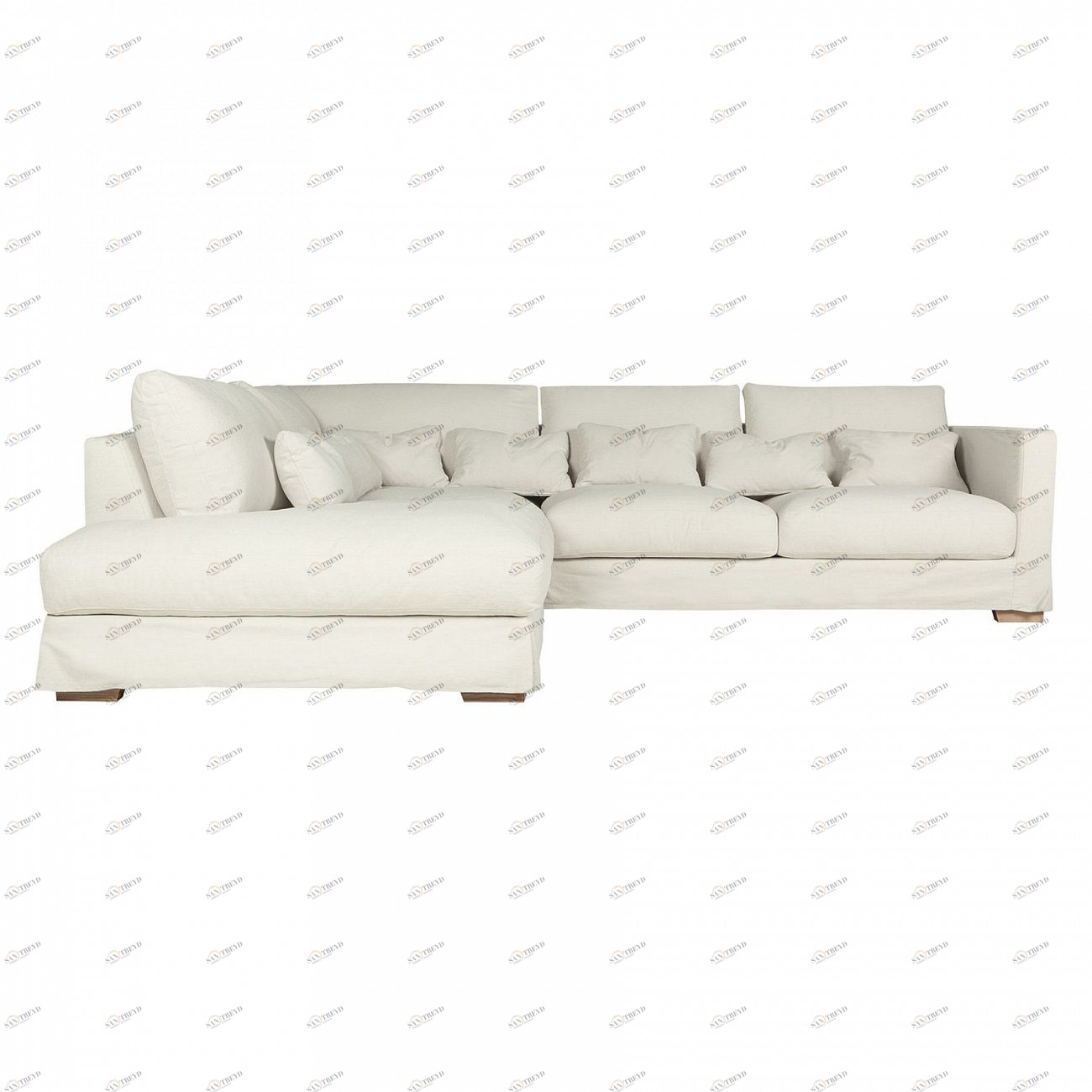 Диван Heaven трехместный угловой белый SITS ДИЗАЙНЕРСКИЕ, HEAVEN 192021 Белый 