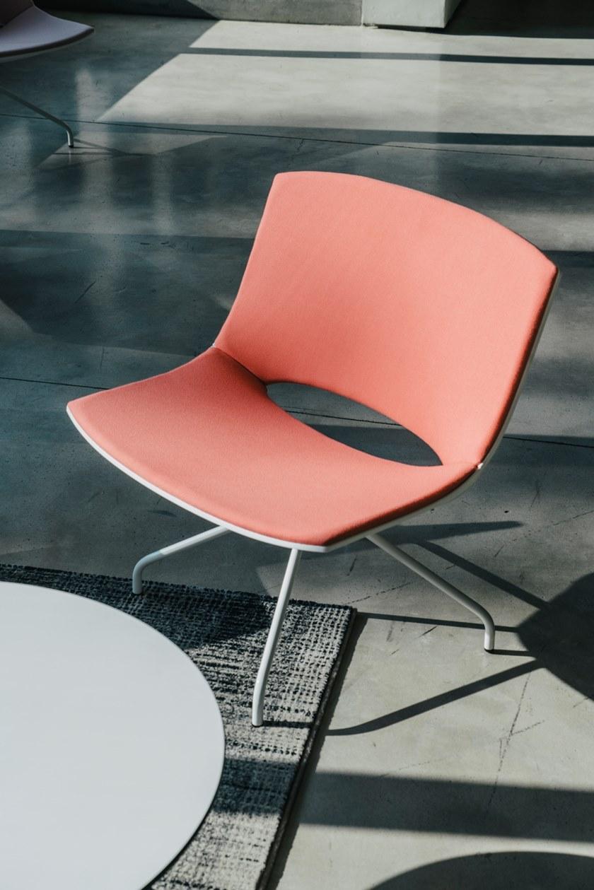 ENEA Вращающийся стул на жердочке из ткани Oh! sun-id-1379533 - Вид №2