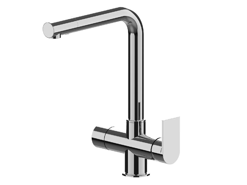 Однорычажный смеситель для кухни с переключателем Rubinetterie Frattini Птолемей ARCH-00055955