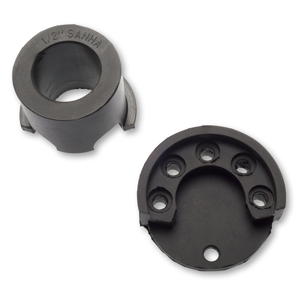 88985 SANHA 8985 звукоизоляция для водорозетки 9472G и 91472G 15x1/2 + 18x1/2 мм  - Вид №1