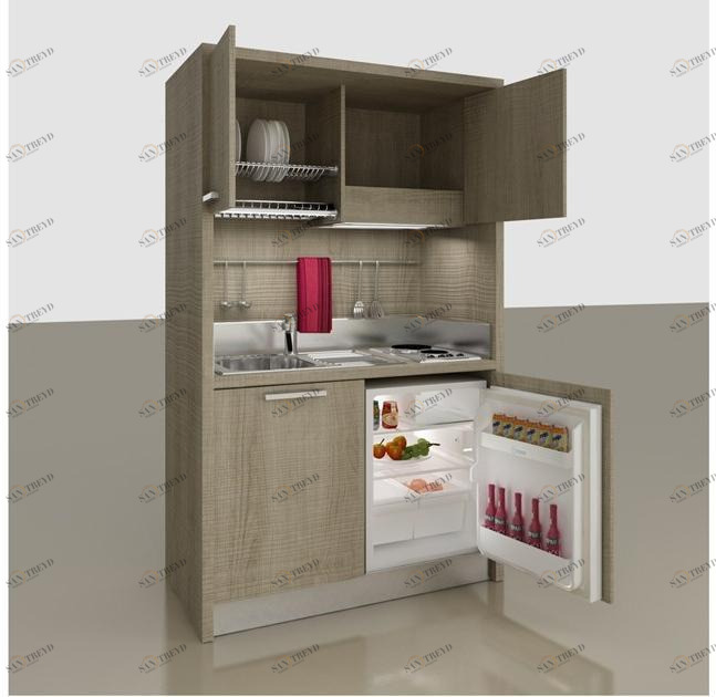 Mobilspazio Мини-кухня из дерева Zeus K130