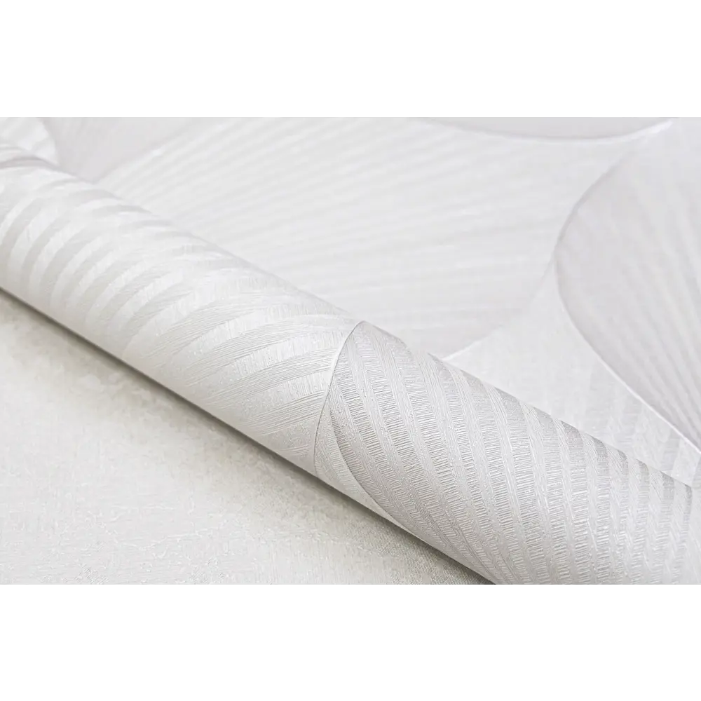 Флизелиновые обои Wallsecret Montana - белые с текстурой горячего тиснения 89389721 STLM-1570735 - Вид №3