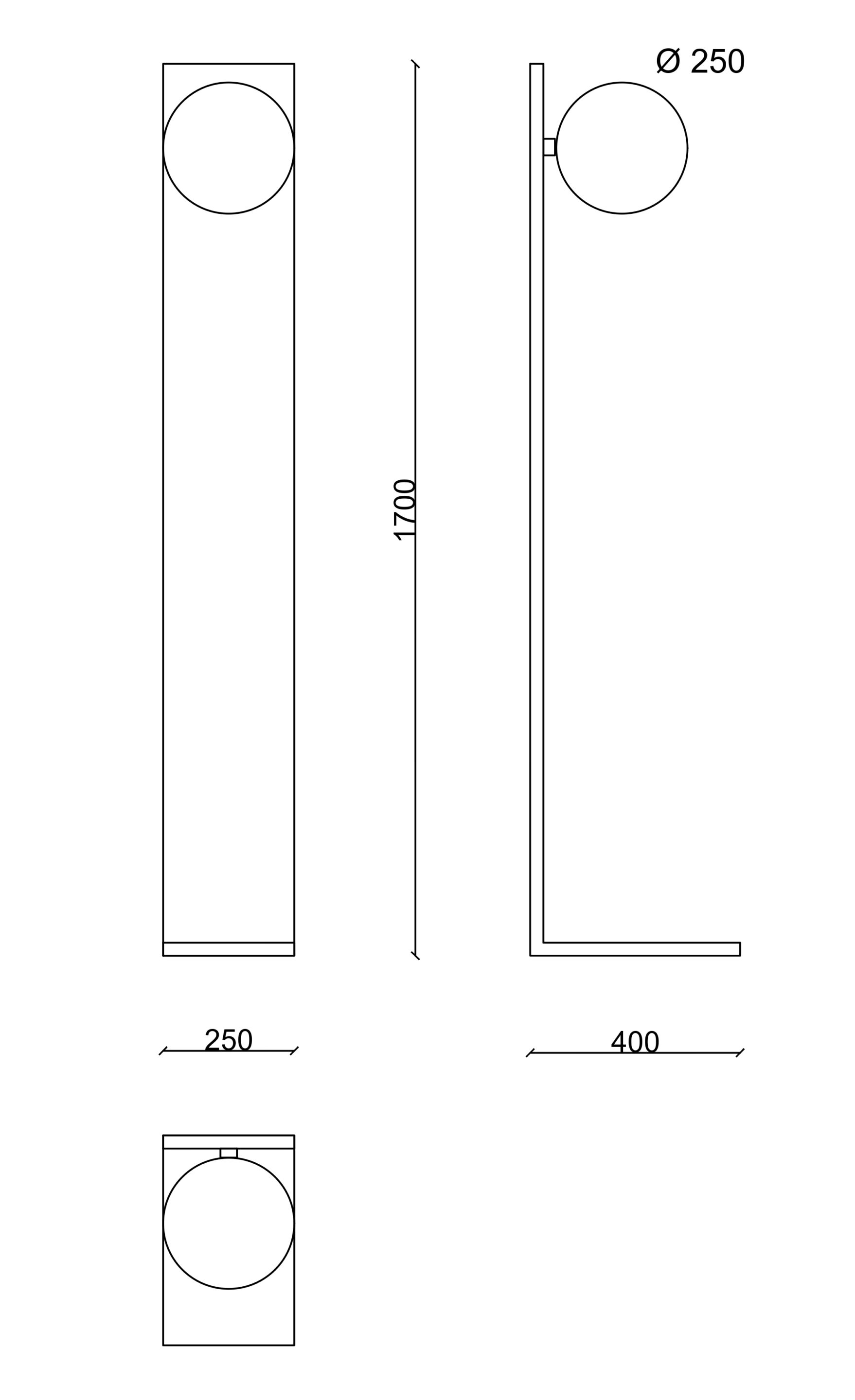 Торшер из металла и стекла RIVATELIER Buzz ARCH-00062536 - Вид №2