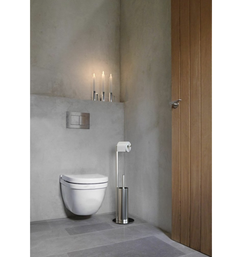 FROST Ершик для унитаза 8, combi » полированный. Нержавеющая сталь Полированный O1948  - Вид №1