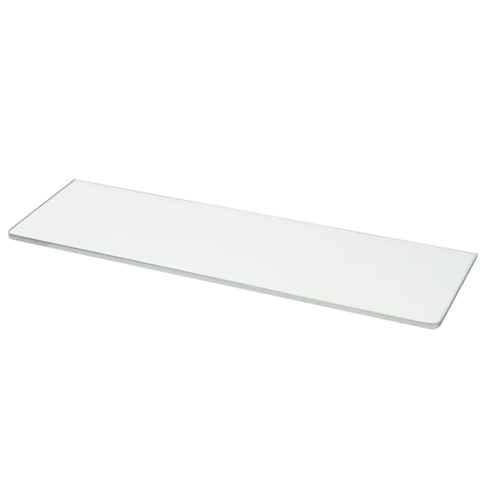 Стеклянная полка OMEGA GLASS для ванной комнаты 12×51 см 88016391 NNSP STLM-0976447