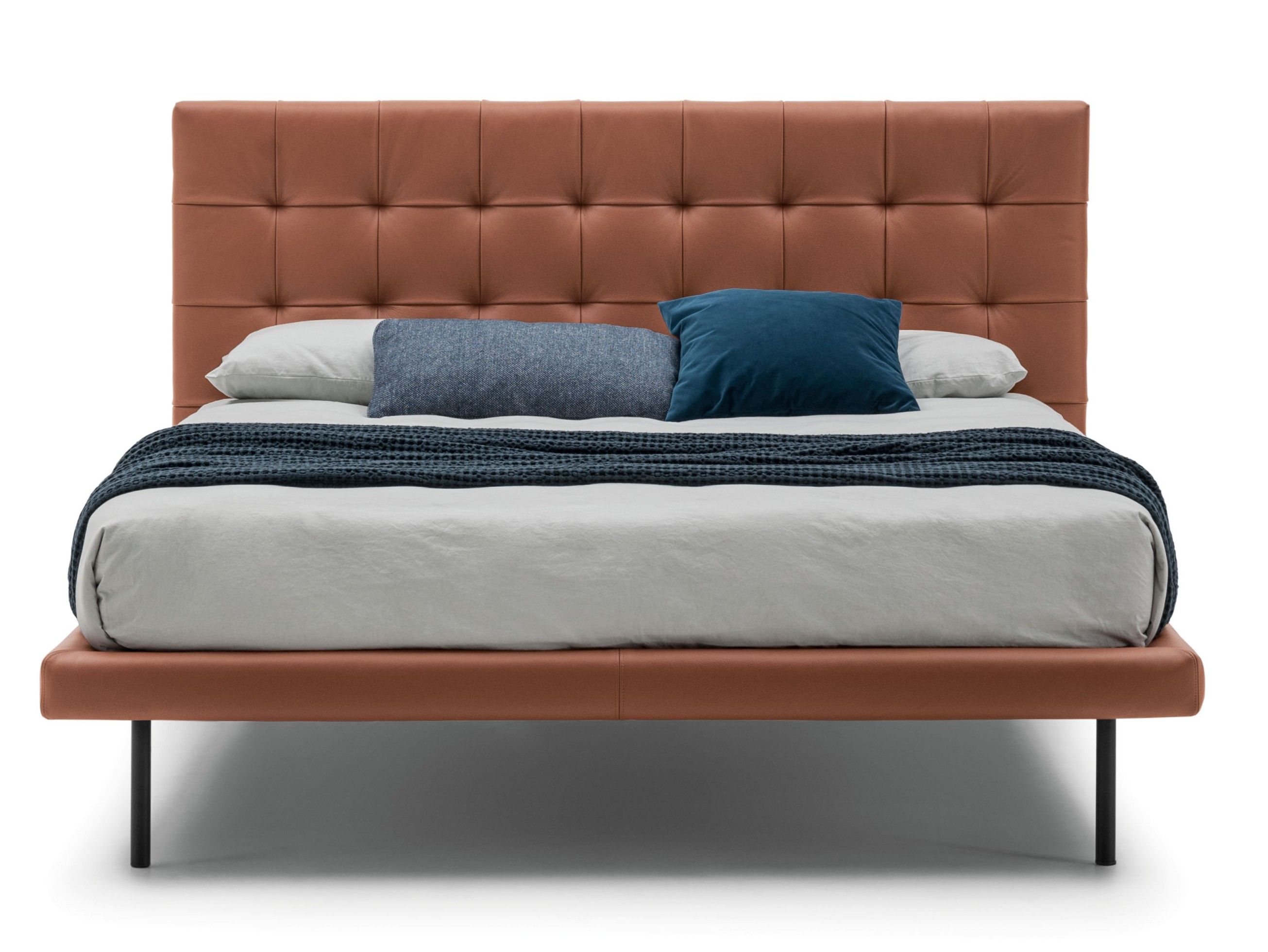 Двуспальная кровать с капитонным изголовьем Bolzan Freedom ARCH-00081133 - Вид №1