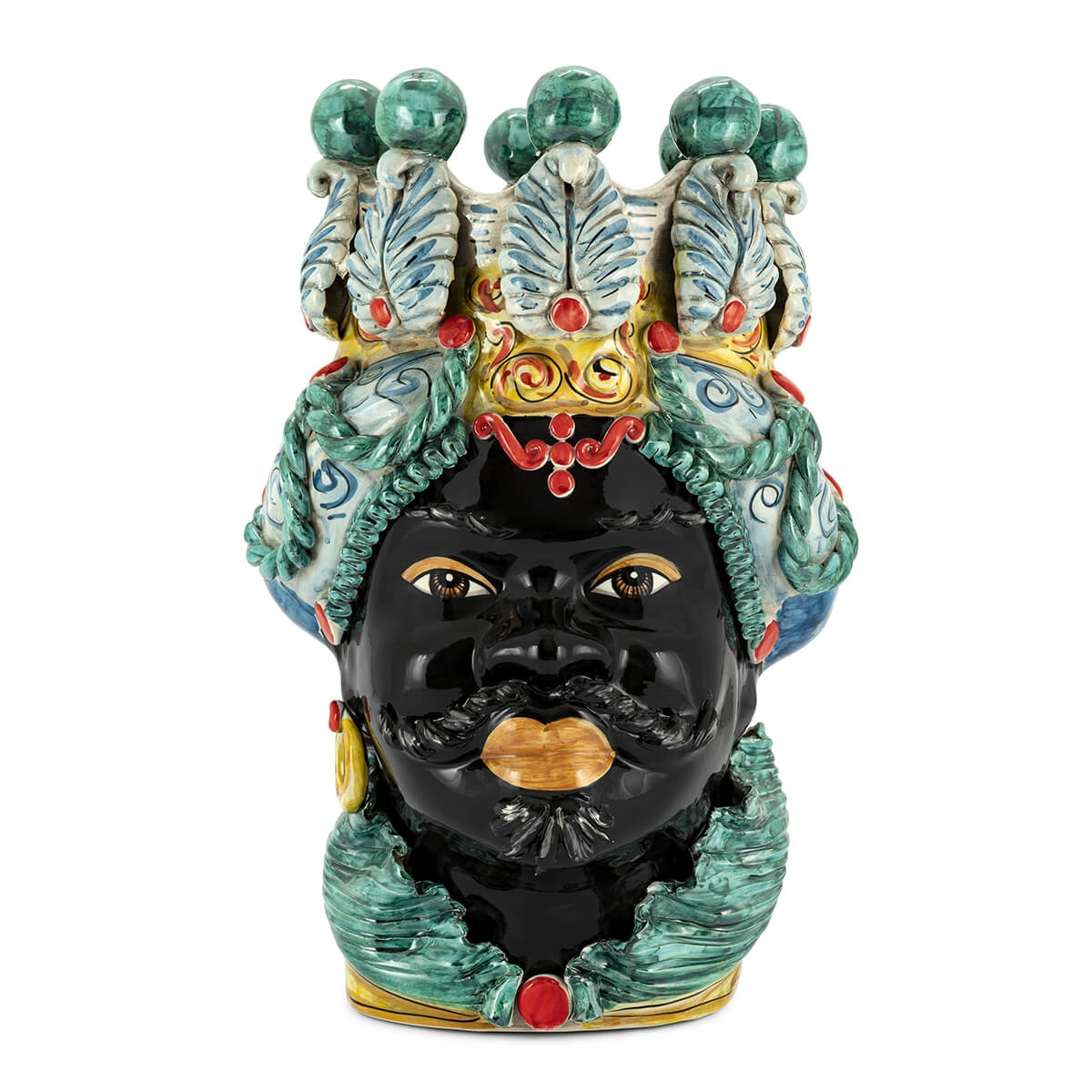 201079-MI ABHIKA ВАЗА MORO MAN BIG TRAD. MIX  - Вид №1