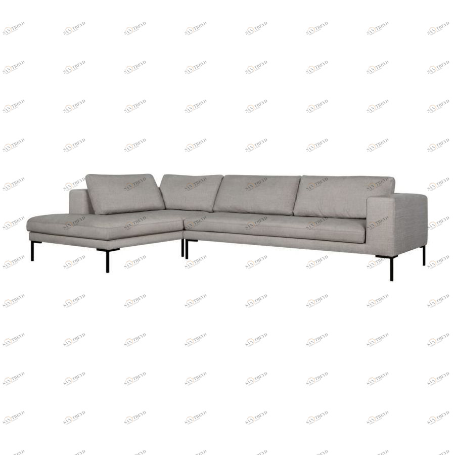 Диван угловой Mattias, светло-серый Sits S1411