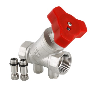 VT.054.NLF.04 Клапан балансировочный ручной Valtec 1/2" (Kvs = 2,8 м куб./ч) 