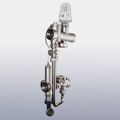 VT.VALMIX.0.130 Насосно-смесительный узел для теплого пола VALTEC VALMIX Valtec 200 мм, 130 мм  - Вид №12